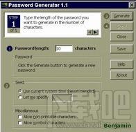 Benjamin Password Generator,Benjamin Password Generator下载,Benjamin Password Gene